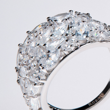 Купить Кольцо Rosato Gemma Серебро – премиальные кольца ZhannaKanGroup