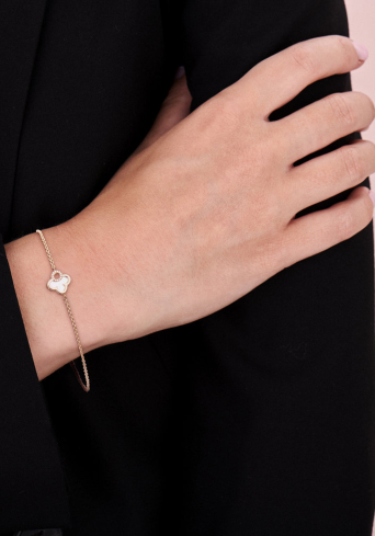 Купить Браслет Tirisi Seoul Flower Розовое золото – премиальные браслеты ZhannaKanGroup