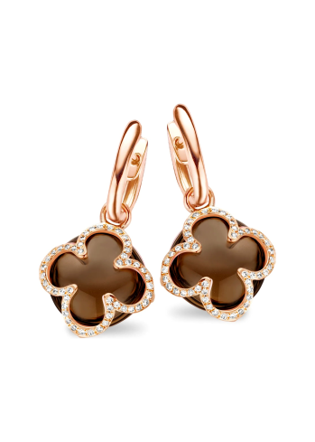 Купить Серьги Tirisi Seoul Flower Розовое золото – премиальные ZhannaKanGroup