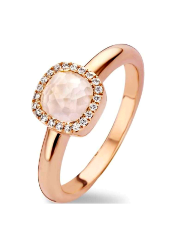 Купить Кольцо Tirisi Milano Sweeties Розовое золото – премиальные кольца ZhannaKanGroup
