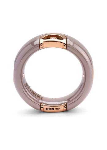 Купить Кольцо Damiani D.Icon Розовое золото – премиальные кольца ZhannaKanGroup
