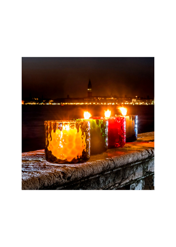 Купить Свеча Venini Муранское стекло – премиальные интерьеры ZhannaKanGroup