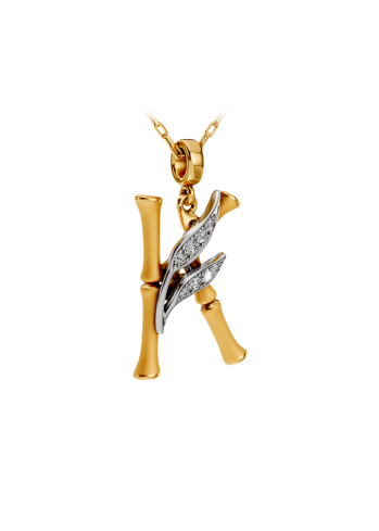 Купить Колье CarreraYCarrera Bambu Белое/желтое золото – премиальные ZhannaKanGroup