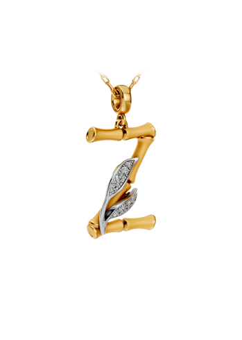 Купить Колье CarreraYCarrera Bambu Белое/желтое золото – премиальные ZhannaKanGroup