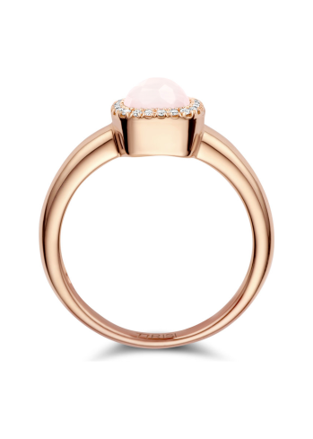 Купить Кольцо Tirisi Milano Sweeties Розовое золото – премиальные кольца ZhannaKanGroup