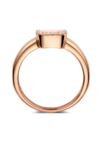 Купить Кольцо Tirisi Milano Sweeties Розовое золото – премиальные кольца ZhannaKanGroup