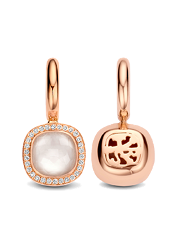 Купить Серьги Tirisi Milano Due Розовое золото – премиальные ZhannaKanGroup