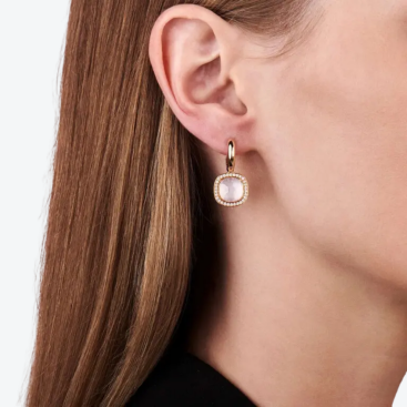 Купить Серьги Tirisi Milano Due Розовое золото – премиальные ZhannaKanGroup