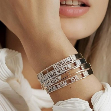 Купить Браслет RF Iconic motion Розовое золото – премиальные браслеты ZhannaKanGroup