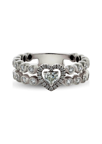 Купить Кольцо Casato Boutique Белое золото – премиальные кольца ZhannaKanGroup