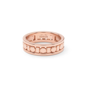 Купить Кольцо Damiani Belle Epoque Reel Розовое золото – премиальные кольца ZhannaKanGroup