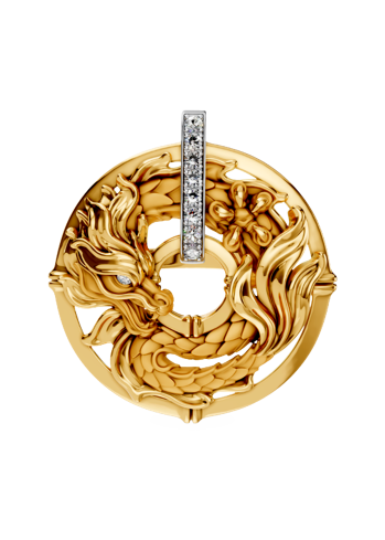 Купить Кольцо CarreraYCarrera Shanghai Белое/желтое золото – премиальные кольца ZhannaKanGroup