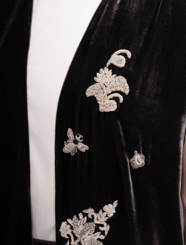 Купить Жилет Zardozi Velvet Бархат – премиальные топы ZhannaKanGroup