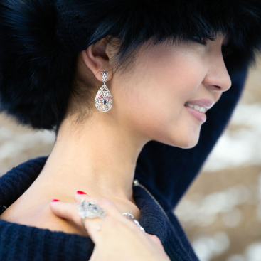 Купить Серьги Arnow Серебро – премиальные ZhannaKanGroup