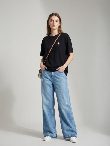 Купить ZARDOZI Футболка Knitwear Трикотаж Черный L – премиальные футболки ZhannaKanGroup