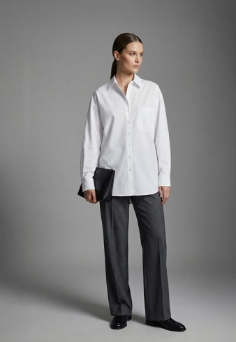 Купить ZARDOZI Рубашка Cotton Хлопок Белый M – премиальные ZhannaKanGroup