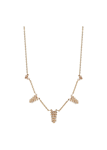 Купить Колье RF Zoe Розовое золото – премиальные ZhannaKanGroup