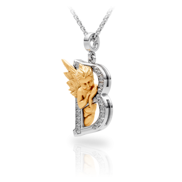Купить Колье Carrera My Angel Белое золото – премиальные колье ZhannaKanGroup