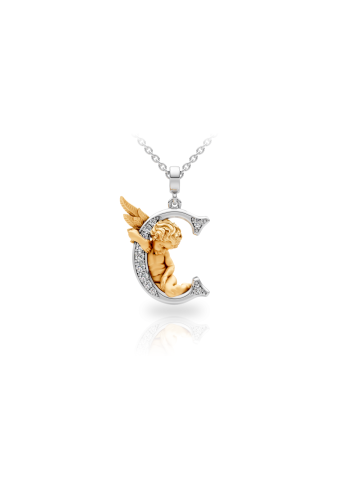 Купить Колье Carrera My Angel Белое золото – премиальные колье ZhannaKanGroup