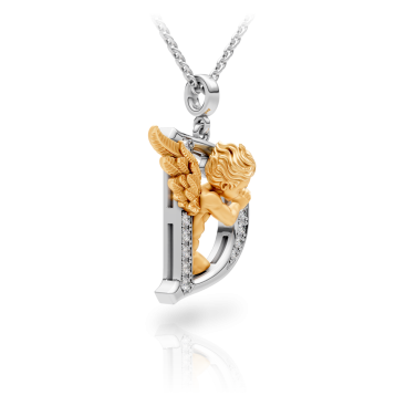 Купить Колье Carrera My Angel Белое золото – премиальные колье ZhannaKanGroup