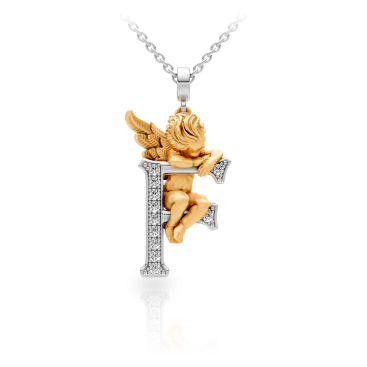 Купить Колье Carrera My Angel Белое золото – премиальные колье ZhannaKanGroup