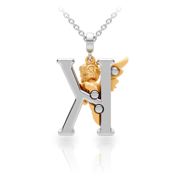 Купить Колье Carrera My Angel Белое золото – премиальные колье ZhannaKanGroup