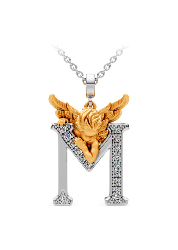 Купить Колье CarreraYCarrera My Angel Белое золото – премиальные ZhannaKanGroup