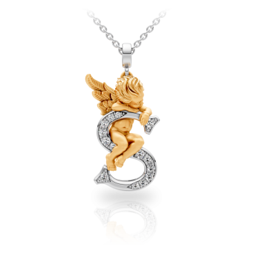 Купить Колье Carrera My Angel Белое золото – премиальные колье ZhannaKanGroup
