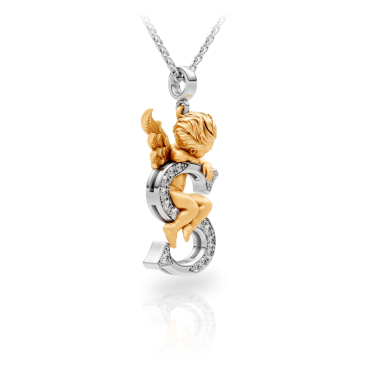 Купить Колье Carrera My Angel Белое золото – премиальные колье ZhannaKanGroup