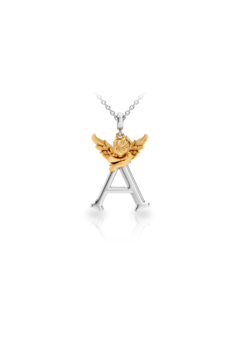 Купить Колье Carrera My Angel Белое/желтое золото – премиальные колье ZhannaKanGroup
