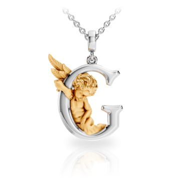 Купить Колье Carrera My Angel Белое золото – премиальные колье ZhannaKanGroup