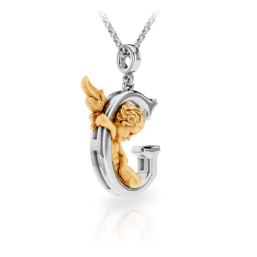Купить Колье Carrera My Angel Белое золото – премиальные колье ZhannaKanGroup