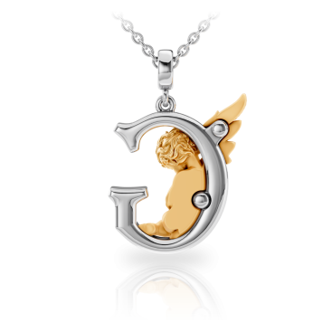 Купить Колье Carrera My Angel Белое золото – премиальные колье ZhannaKanGroup