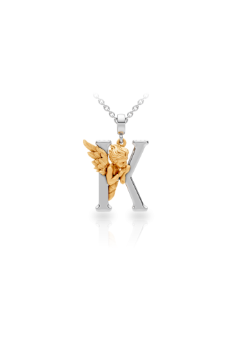 Купить Колье Carrera My Angel Белое золото – премиальные колье ZhannaKanGroup