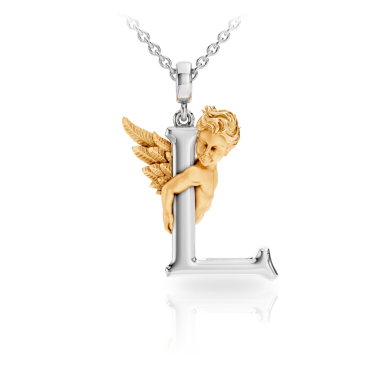 Купить Колье Carrera My Angel Белое золото – премиальные колье ZhannaKanGroup