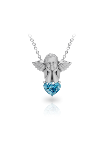 Купить Колье Carrera My Angel Белое золото – премиальные колье ZhannaKanGroup