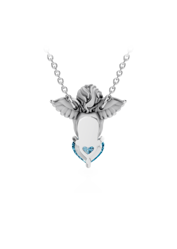 Купить Колье CarreraYCarrera My Angel Белое золото – премиальные ZhannaKanGroup