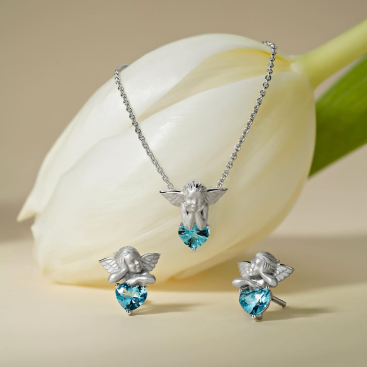 Купить Колье CarreraYCarrera My Angel Белое золото – премиальные ZhannaKanGroup