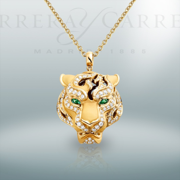 Купить Колье CarreraYCarrera Carisma Желтое золото – премиальные ZhannaKanGroup