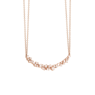 Купить Колье Damiani Mimosa Flexi Розовое золото – премиальные ZhannaKanGroup