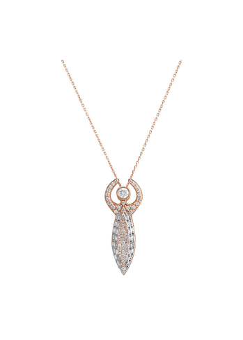 Купить Колье Bee Goddess Artemis Розовое золото – премиальные ZhannaKanGroup