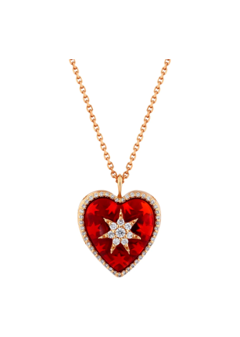 Купить Колье Bee Goddess Venus Star Розовое золото – премиальные ZhannaKanGroup