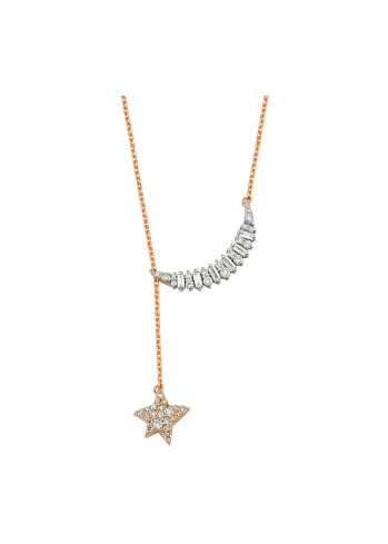 Купить Колье Bee Goddess Sirius Star Розовое золото – премиальные ZhannaKanGroup