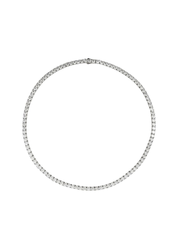 Купить Колье AMIN Tennis Белое золото – премиальные ZhannaKanGroup