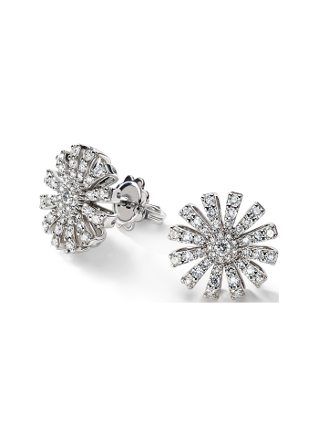 Купить Серьги Damiani Margherita Белое золото – премиальные ZhannaKanGroup