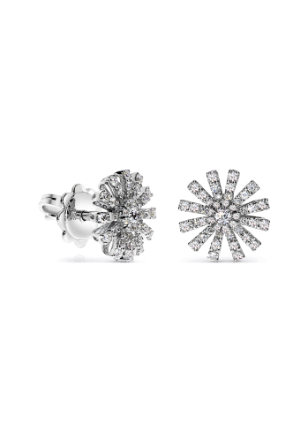 Купить Серьги Damiani Margherita Белое золото – премиальные ZhannaKanGroup