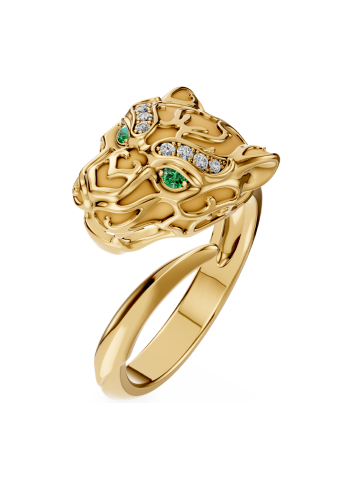 Купить Кольцо CarreraYCarrera Zodaria Желтое золото – премиальные кольца ZhannaKanGroup