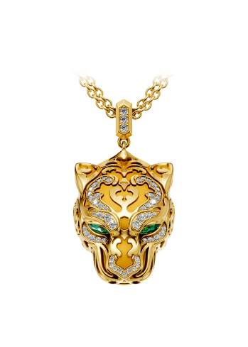 Купить Колье CarreraYCarrera Zodaria Желтое золото – премиальные ZhannaKanGroup