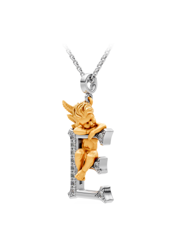 Купить Колье CarreraYCarrera My Angel Белое/желтое золото – премиальные ZhannaKanGroup