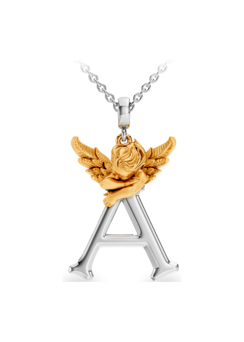 Купить Колье CarreraYCarrera My Angel Белое/желтое золото – премиальные ZhannaKanGroup